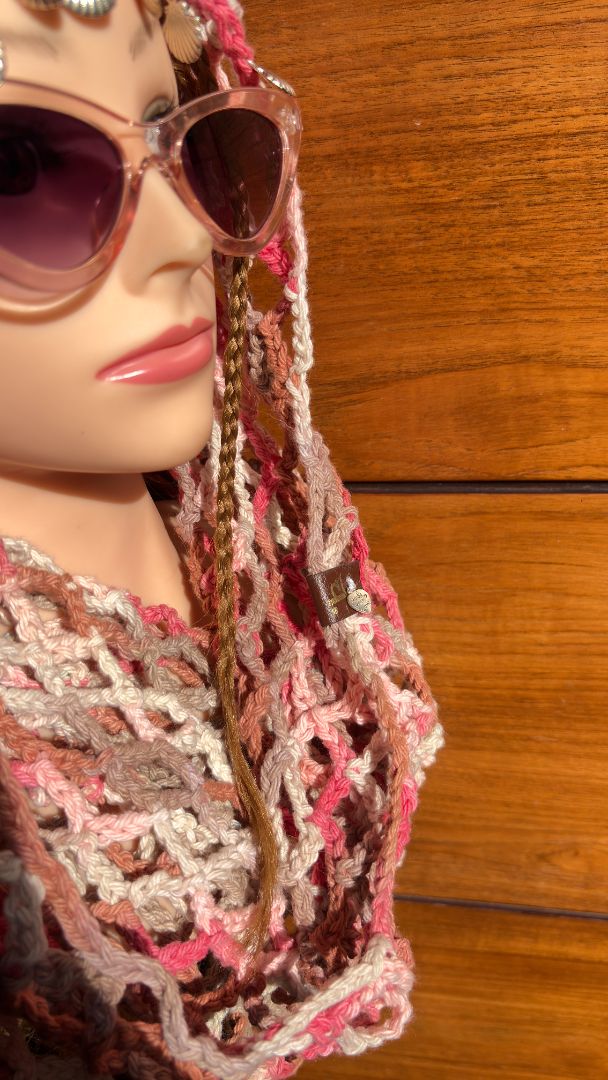 Pink Tide Rave Hood